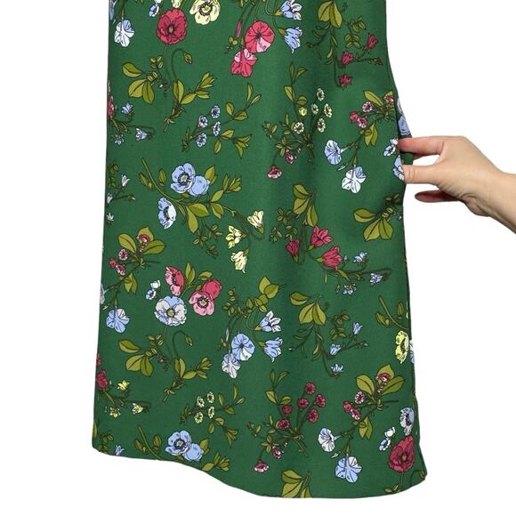 Ann Taylor Floral Tie Sleeve Shift Dress size 8 - Picture 7 of 10